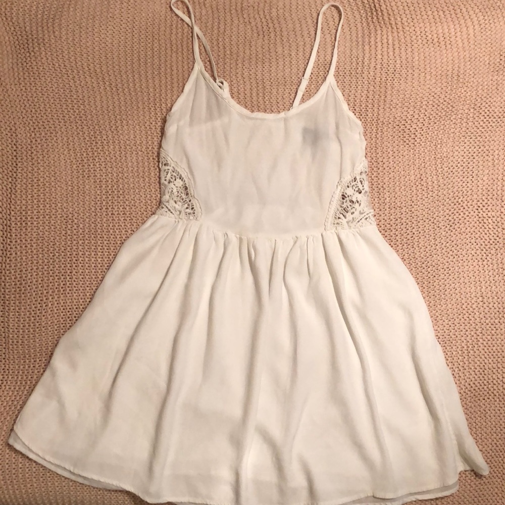 Jack BB Dakota Soft White Crepe Dress